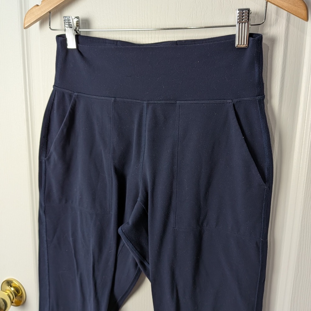 Lululemon Align High-Rise Jogger Crop 23" True Navy Nulu Pants Size 6 #176 - Picture 5 of 7